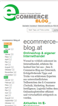 Mobile Screenshot of ecommerce-blog.at